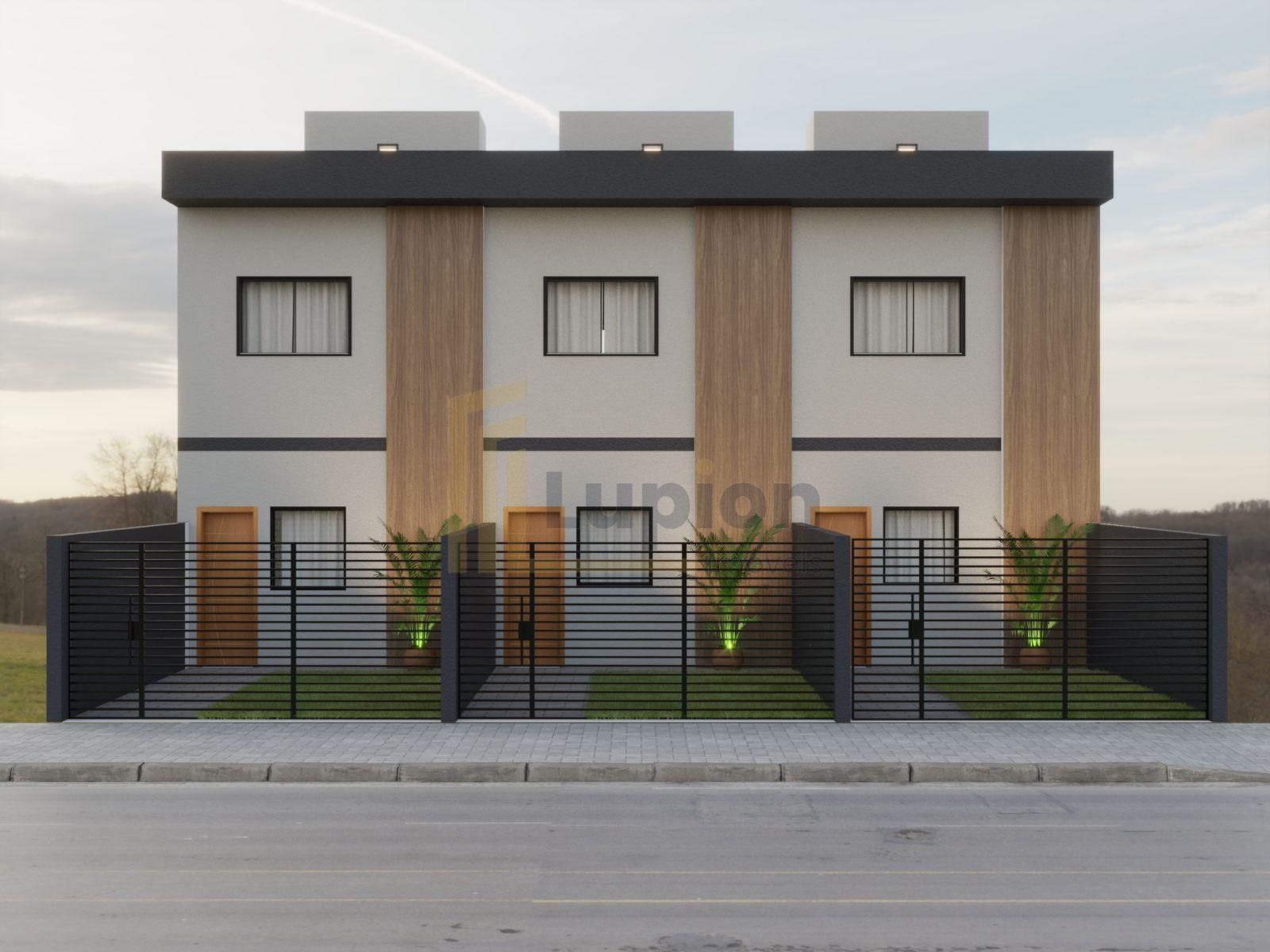 Casa Nova à Venda no Pinheirinho  2 Quartos, Quintal e Segurança