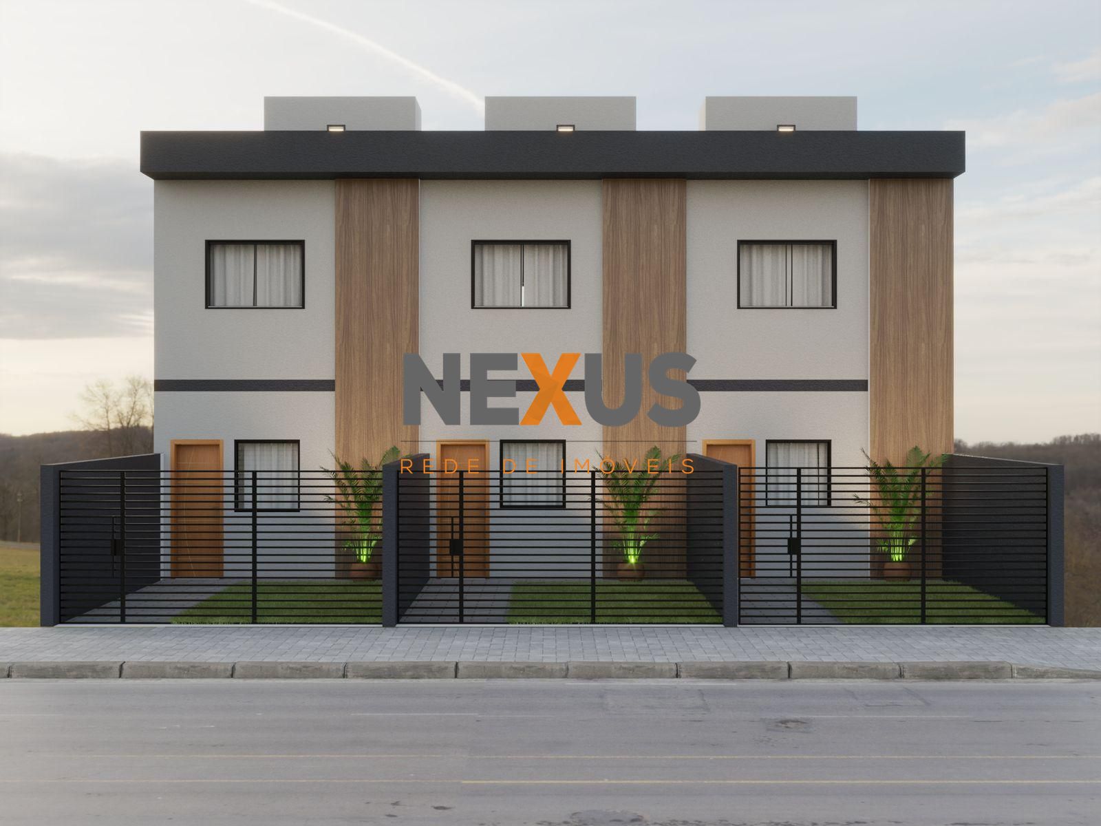 Casa Nova à Venda no Pinheirinho 2 Quartos, Quintal e Segurança