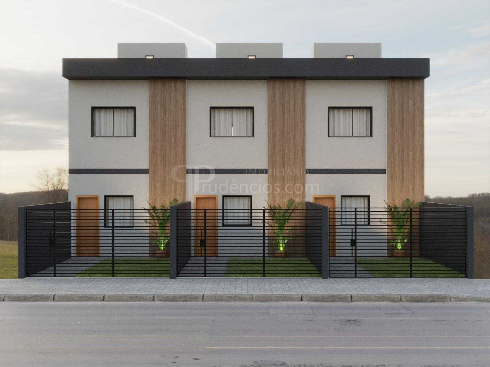 Casa Nova à Venda no Pinheirinho  2 Quartos, Quintal e Segurança