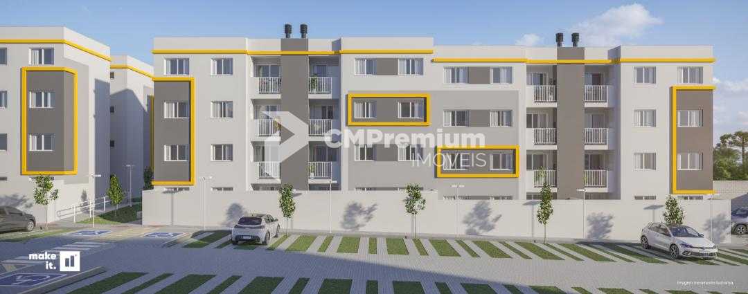 Apartamento Garden 2 Quartos no Jardim Amélia  Pinhais