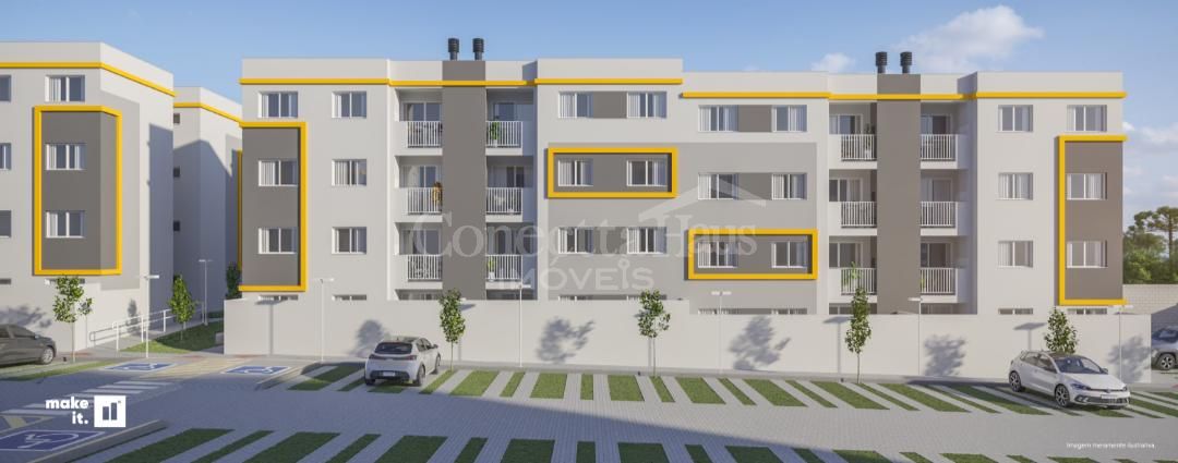 Apartamento Garden 2 Quartos no Jardim Amélia  Pinhais