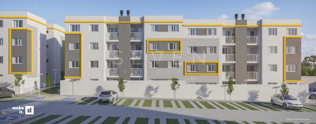 Apartamento Garden 2 Quartos no Jardim Amélia  Pinhais