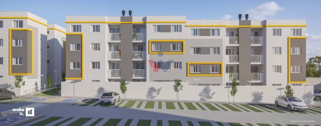 Apartamento Garden 2 Quartos no Jardim Amélia  Pinhais