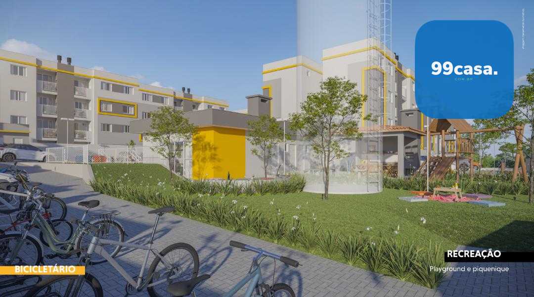 Apartamento Garden 2 Quartos no Jardim Amélia  Pinhais