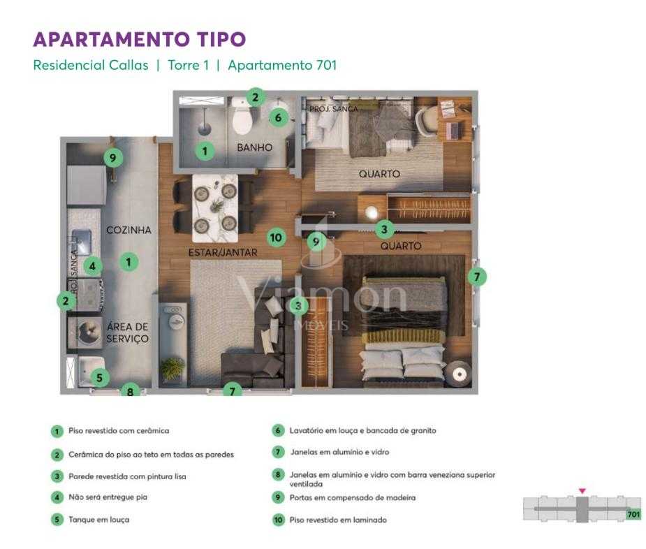 Apartamento Dois Quartos , No Bairro Xaxim Curitiba Paraná