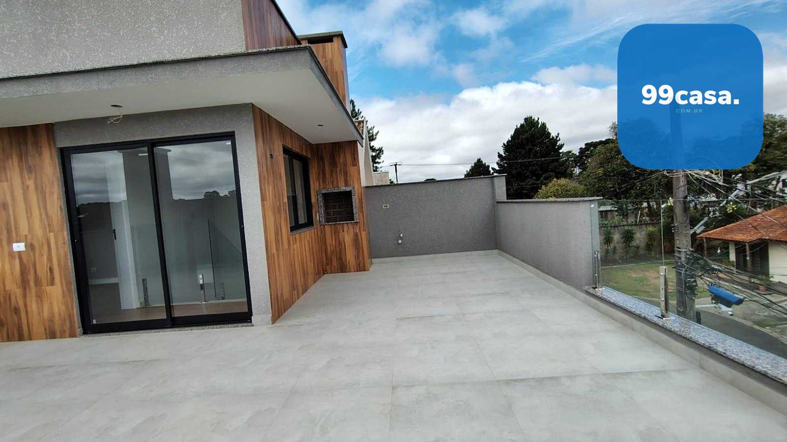 Lindo Sobrado Moderno com 3 Dormitórios e Terraço no Bairro Ca...