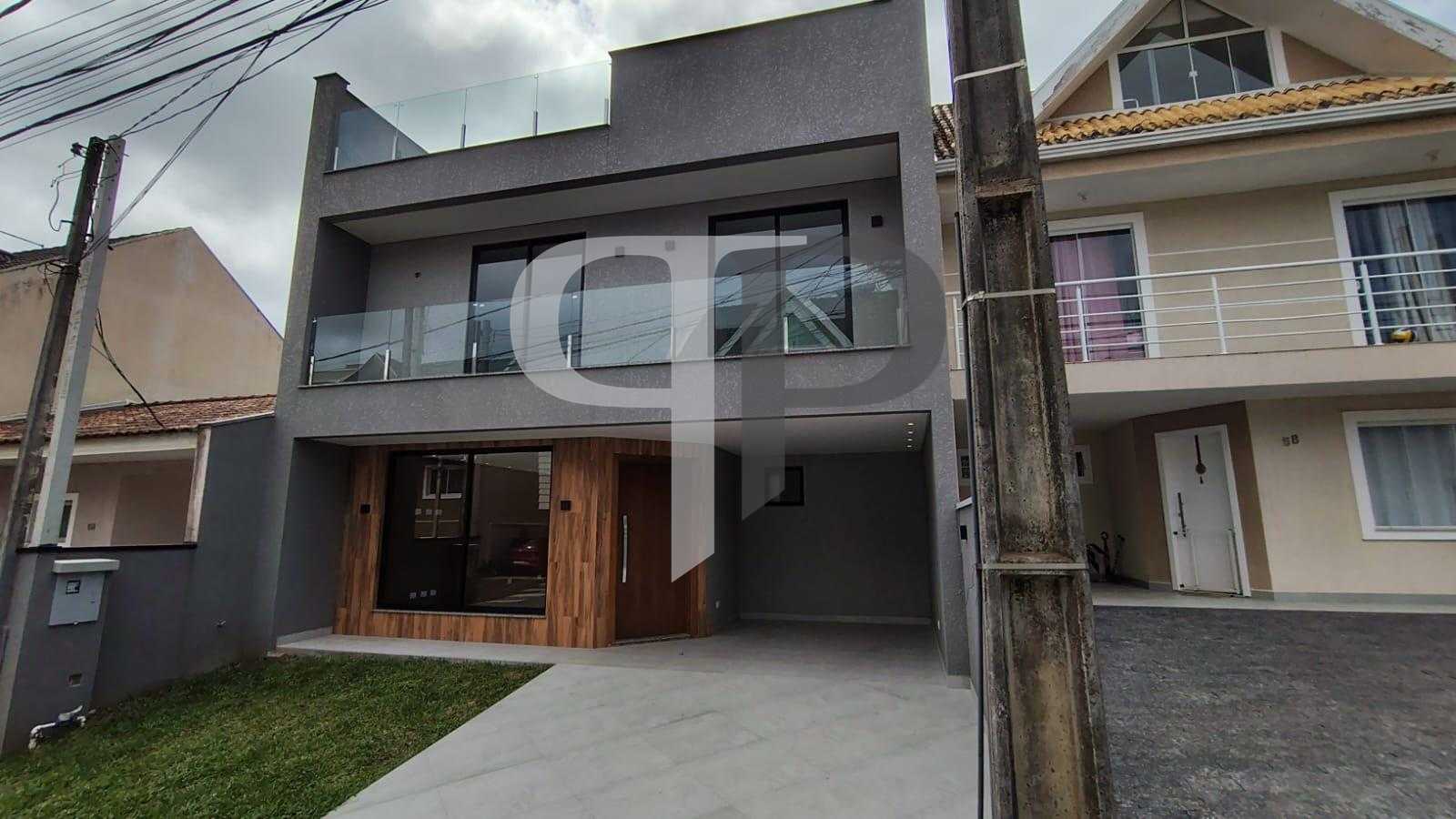 Lindo Sobrado Moderno com 3 Dormitórios e Terraço no Bairro Cachoeira: Barreirinha, Curitiba