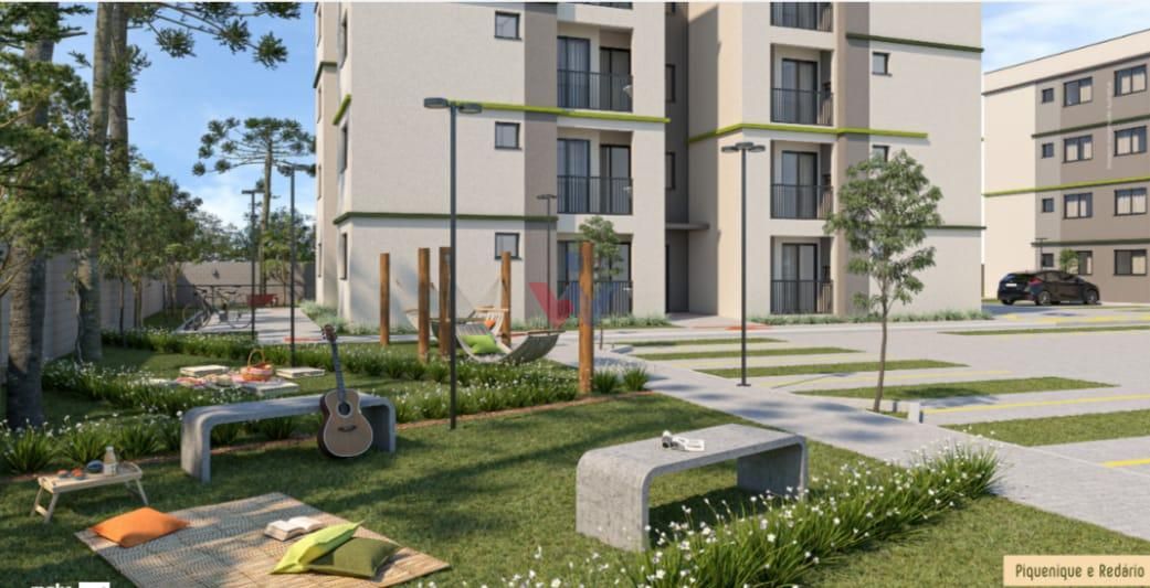 Apartamento Dois Quartos, No Bairro Vargem Grande Pinhais Paraná