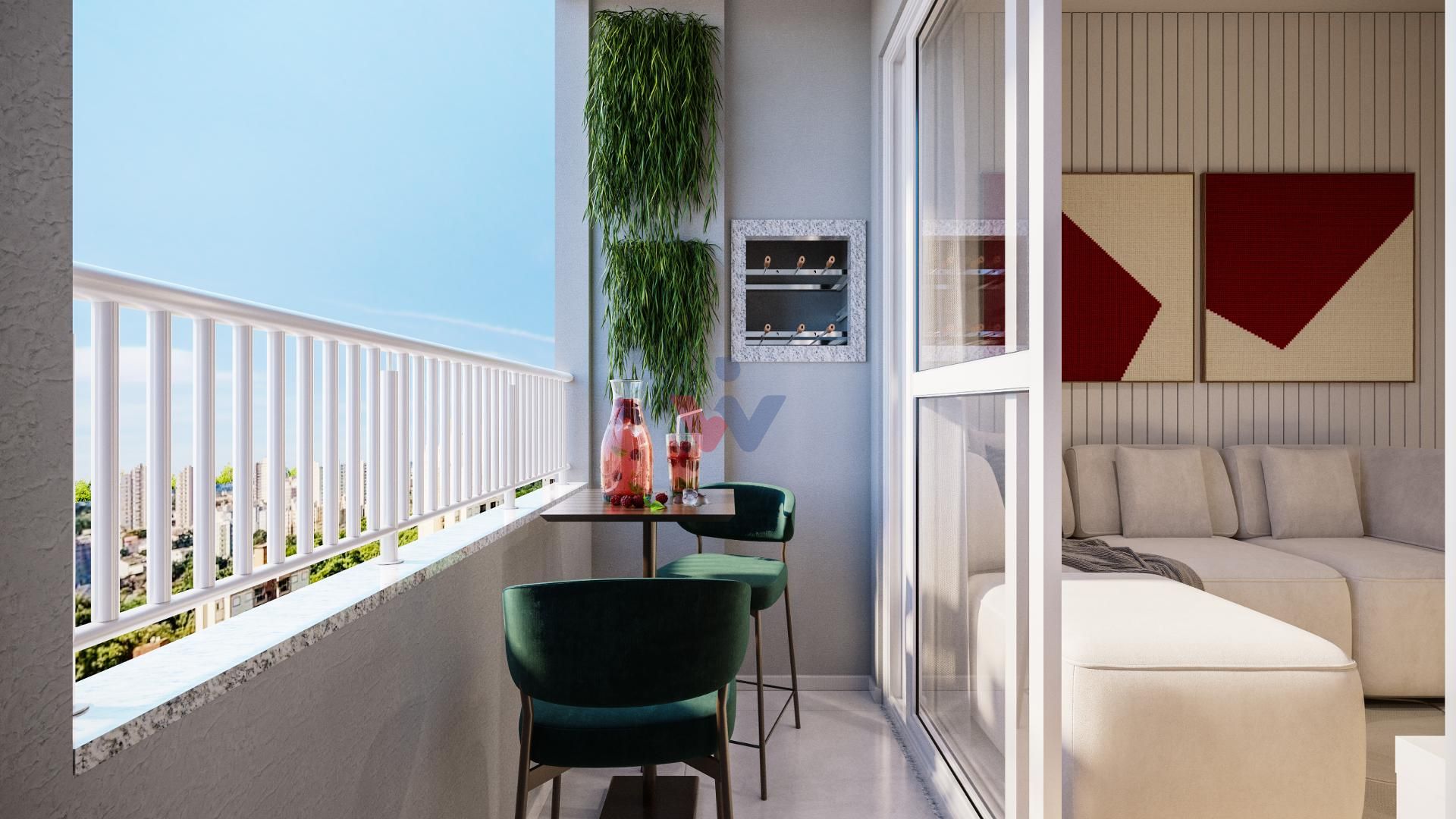 LANÇAMENTO no Pinheirinho  2 Quartos, Sacada com Churrasqueira...