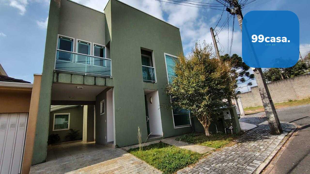 Sobrado Três Quartos Em Condomínio Fechado  No Bairro Cachoeir...
