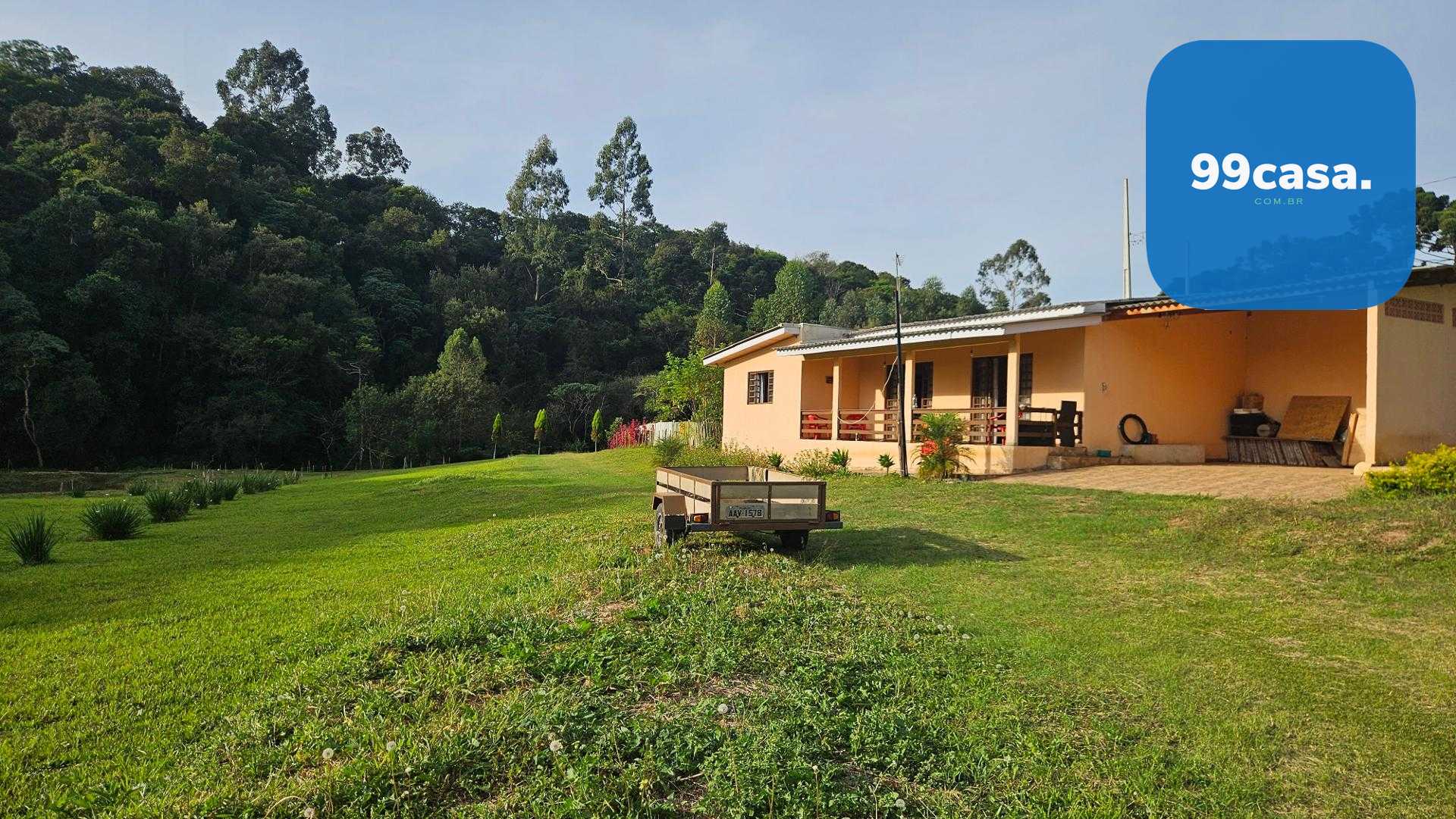 Chácara paradisíaca em Araucária  20.000m  com casa, quiosque ...