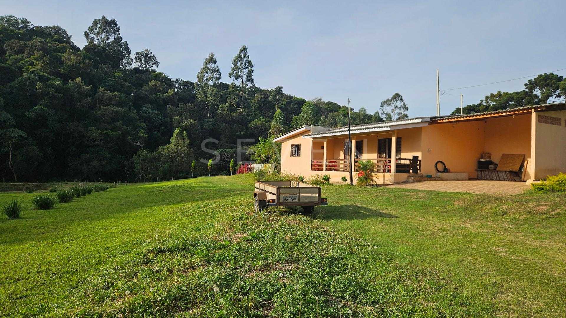 Chácara paradisíaca em Araucária  20.000m  com casa, quiosque ...