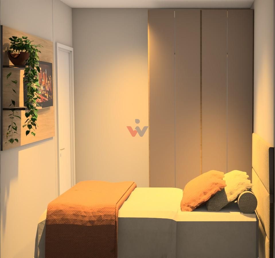 Lançamento no Cajuru  Apartamentos 1 dormitório com sacada e c...