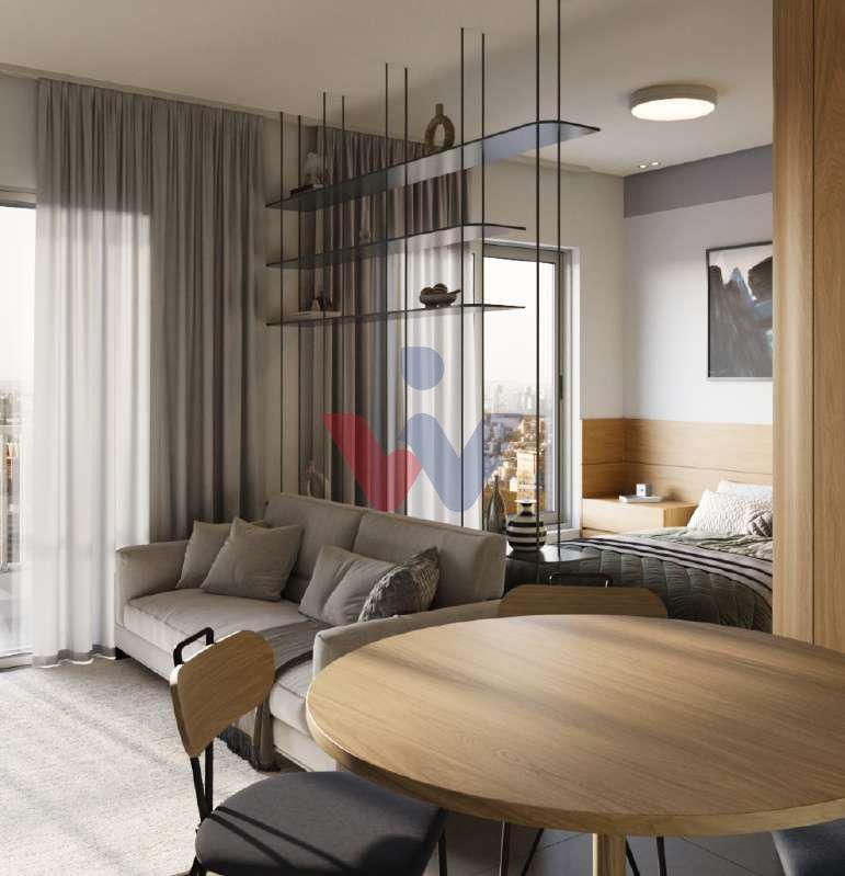 Apartamento moderno com gardens e coberturas, próximo ao Shopp...