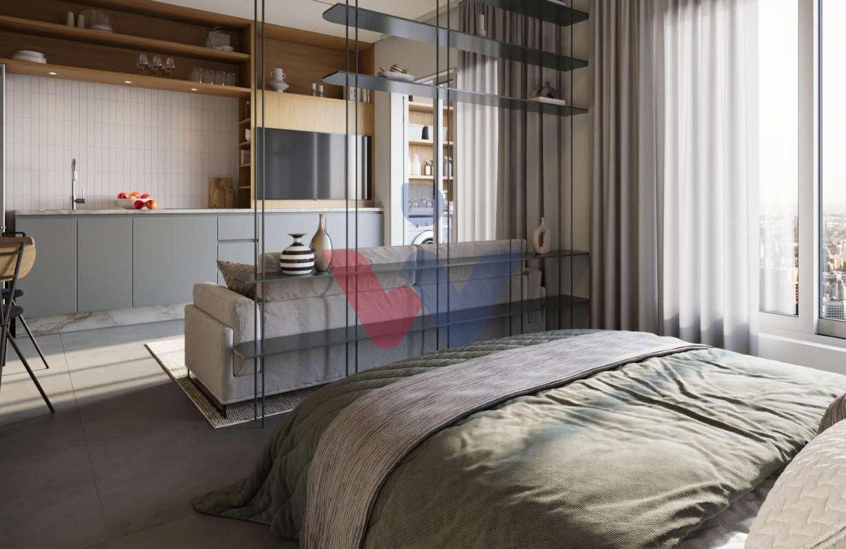 Apartamento moderno com gardens e coberturas, próximo ao Shopp...