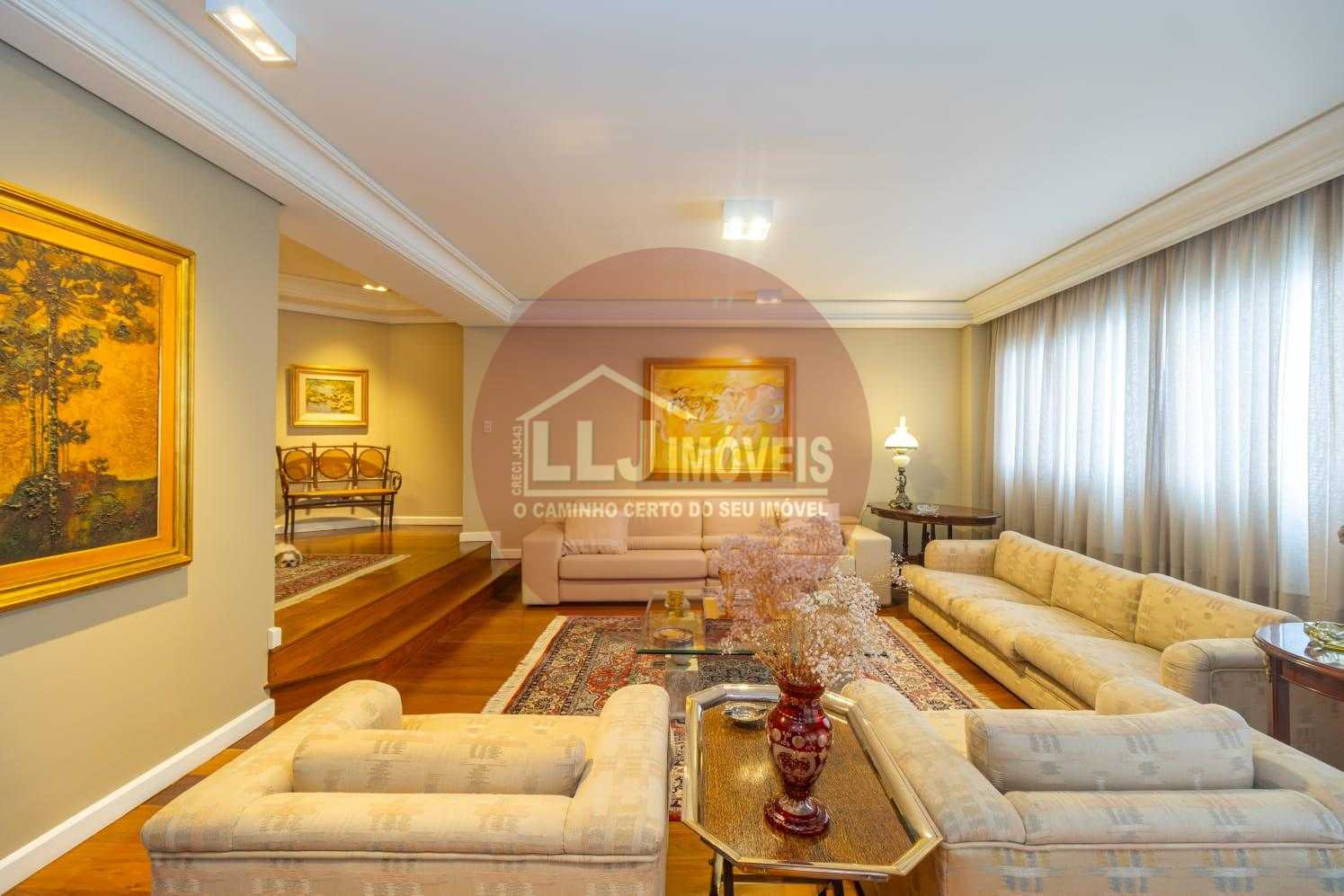 Apartamento com 4 dormitórios à venda,634.05 m , bigorrilho, CURITIBA - PR