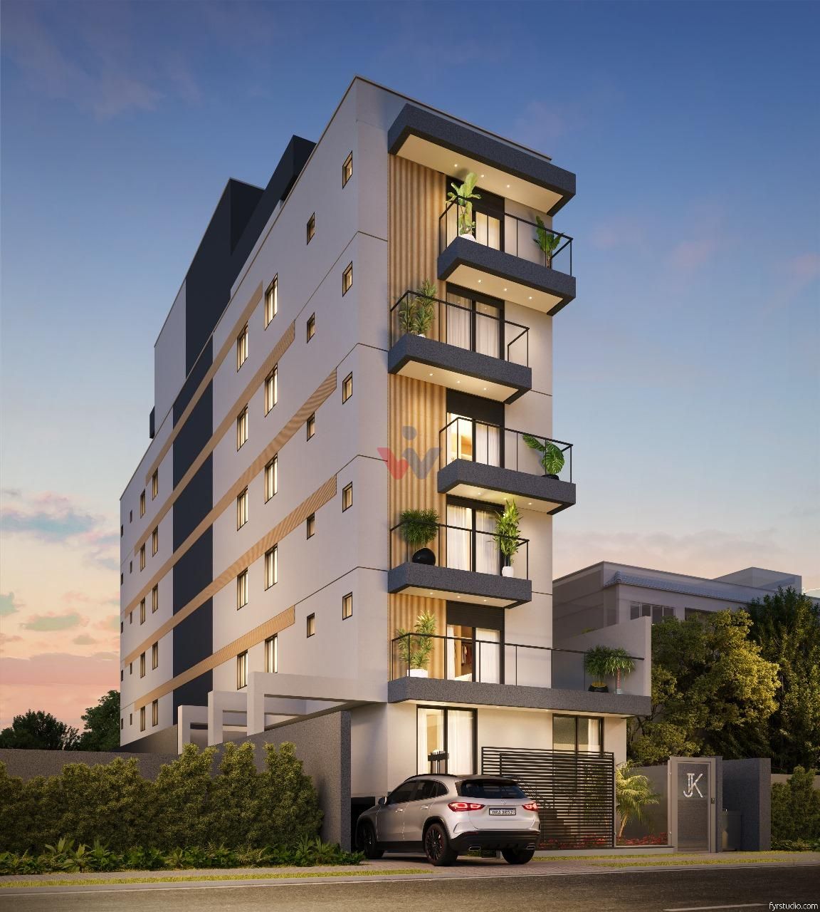 Apartamento com 3 dormitórios à venda,77,83 m , portão, CURITI...