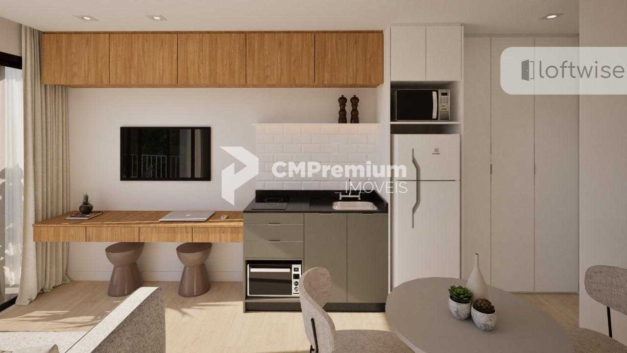 Studio com 1 dormitório à venda,34.45 m , portão, CURITIBA - PR