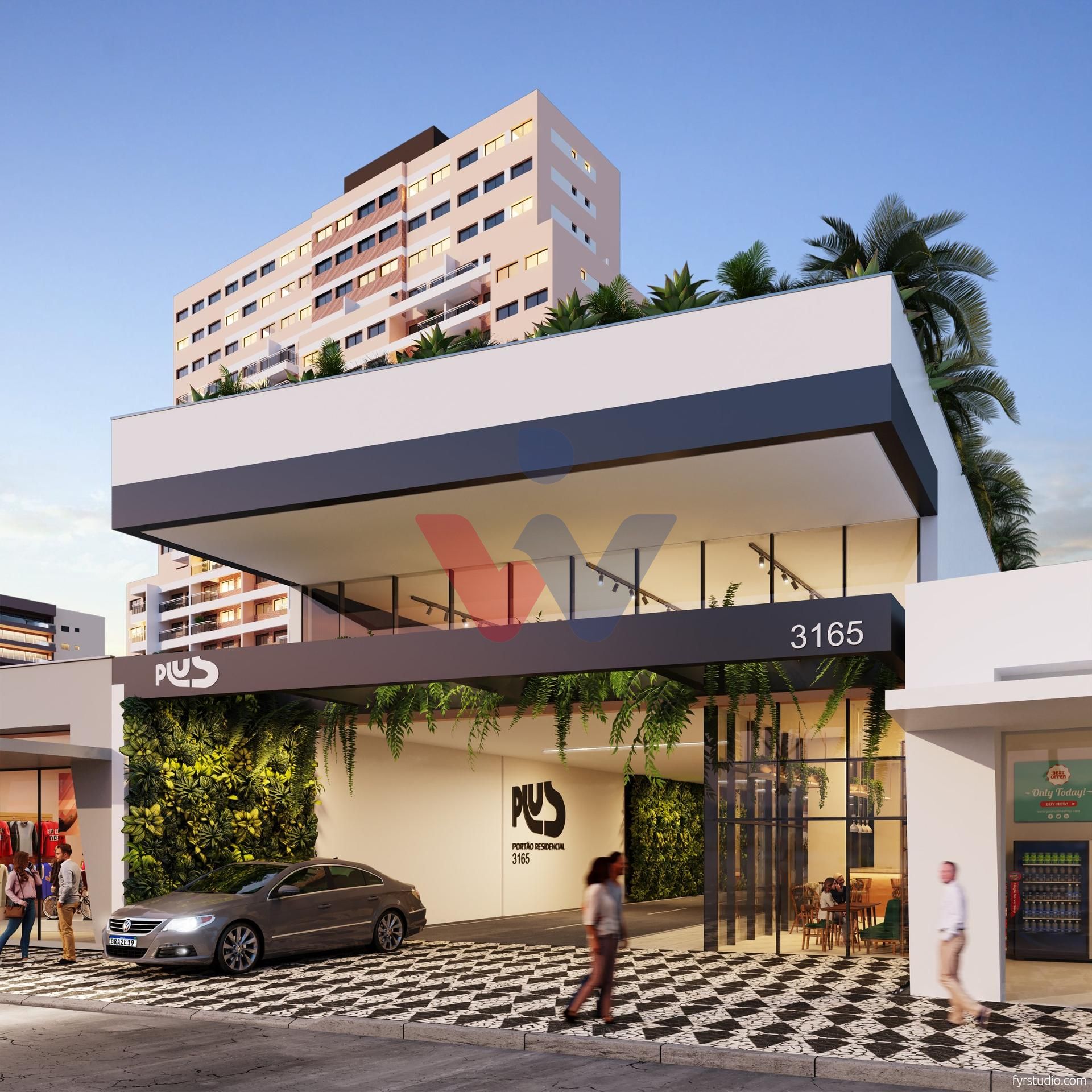 Studio com Vaga no Portão  8  Andar | Lazer Completo e Localiz...