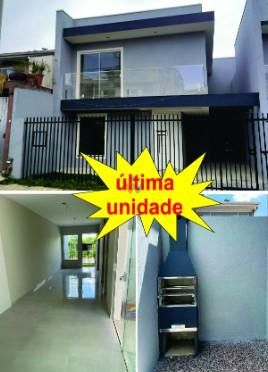 Sobrado com Quintal, 2 Quartos e Excelente Acabamento  Perto d...