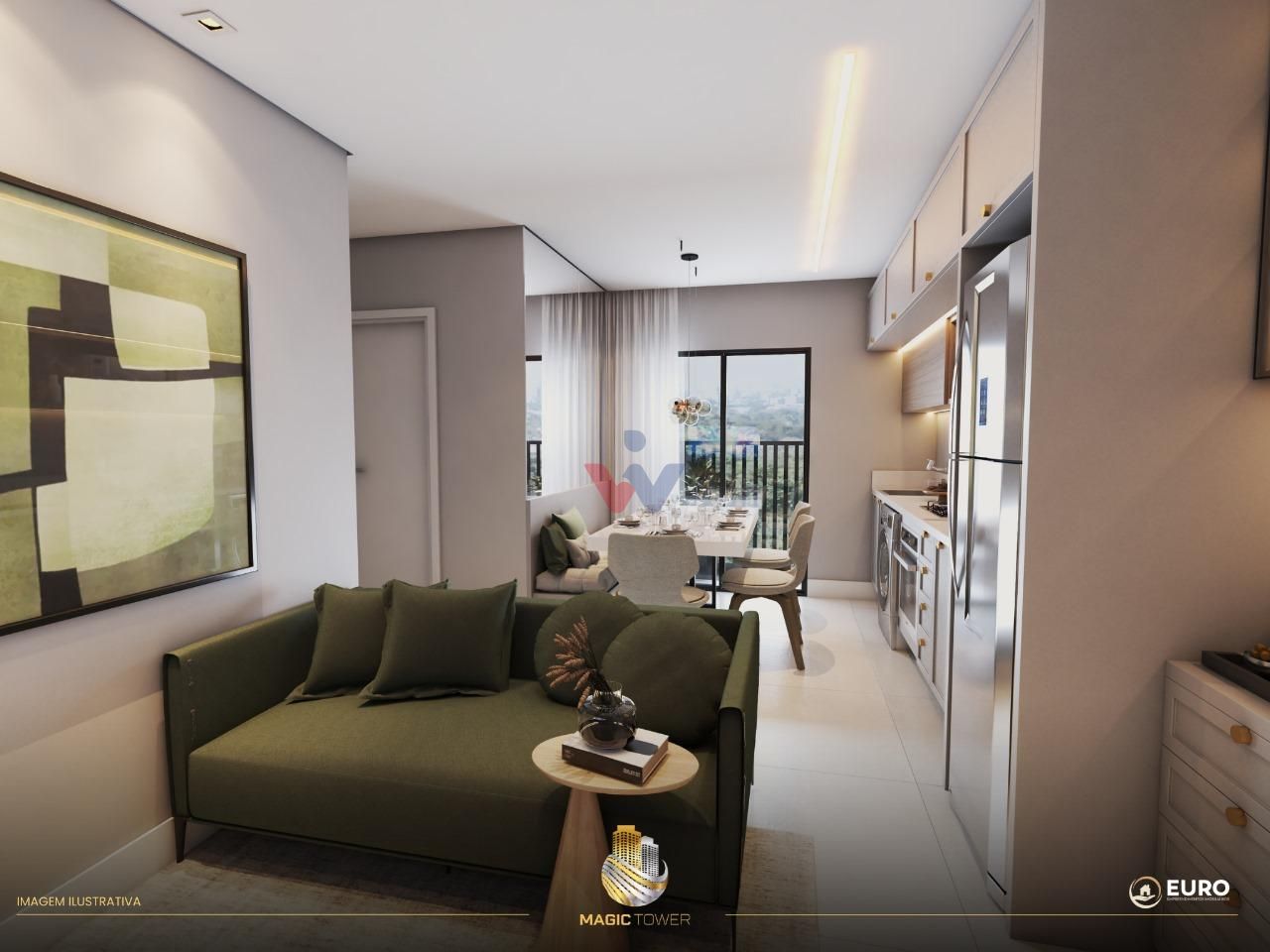 Apartamento com 2 dormitórios à venda,54.65 m , estação, ARAUC...
