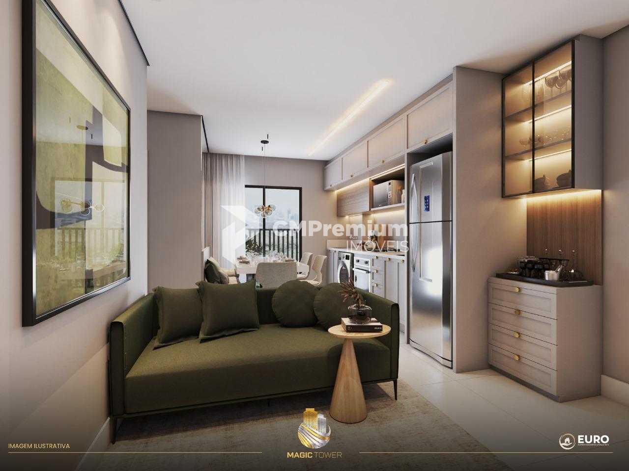 Apartamento com 2 dormitórios à venda,54.65 m , estação, ARAUC...