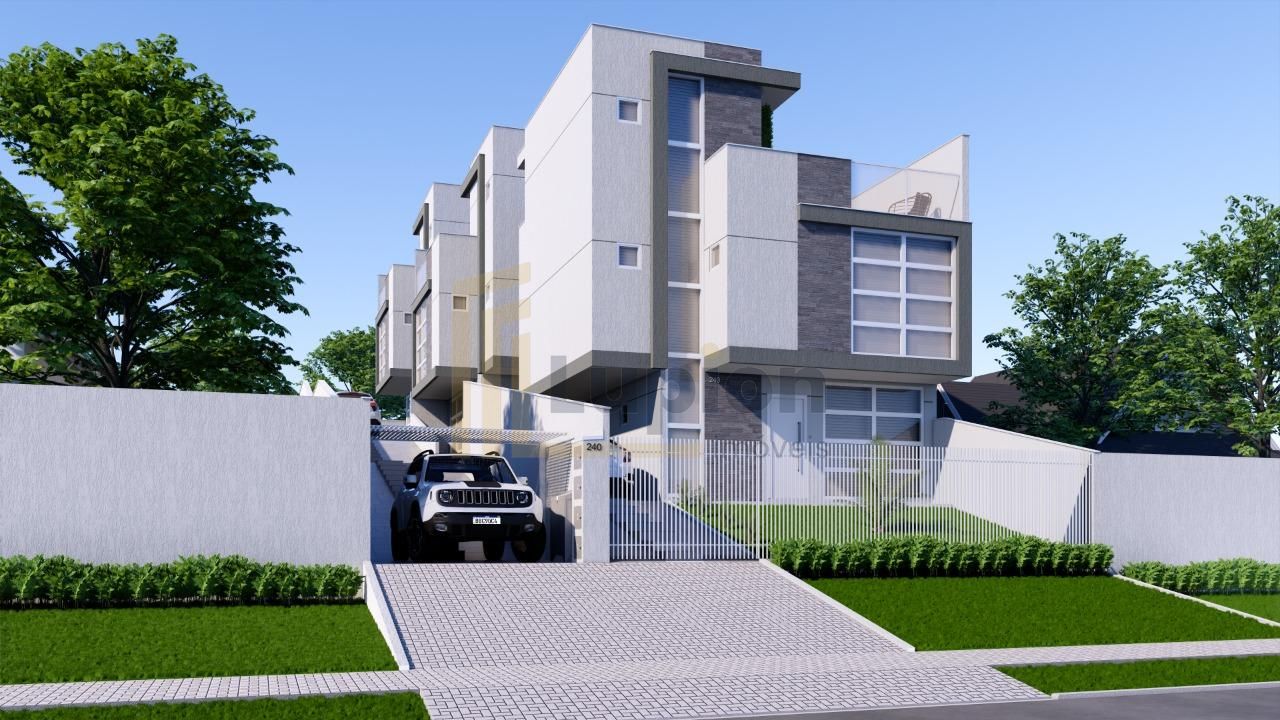 Sobrado Novo 3 Quartos no Xaxim  Condomínio Fechado com Ático ...