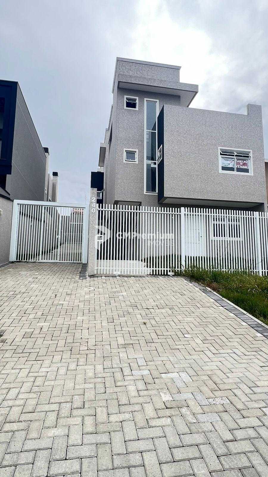 Sobrado Novo 3 Quartos no Xaxim  Condomínio Fechado com Ático ...