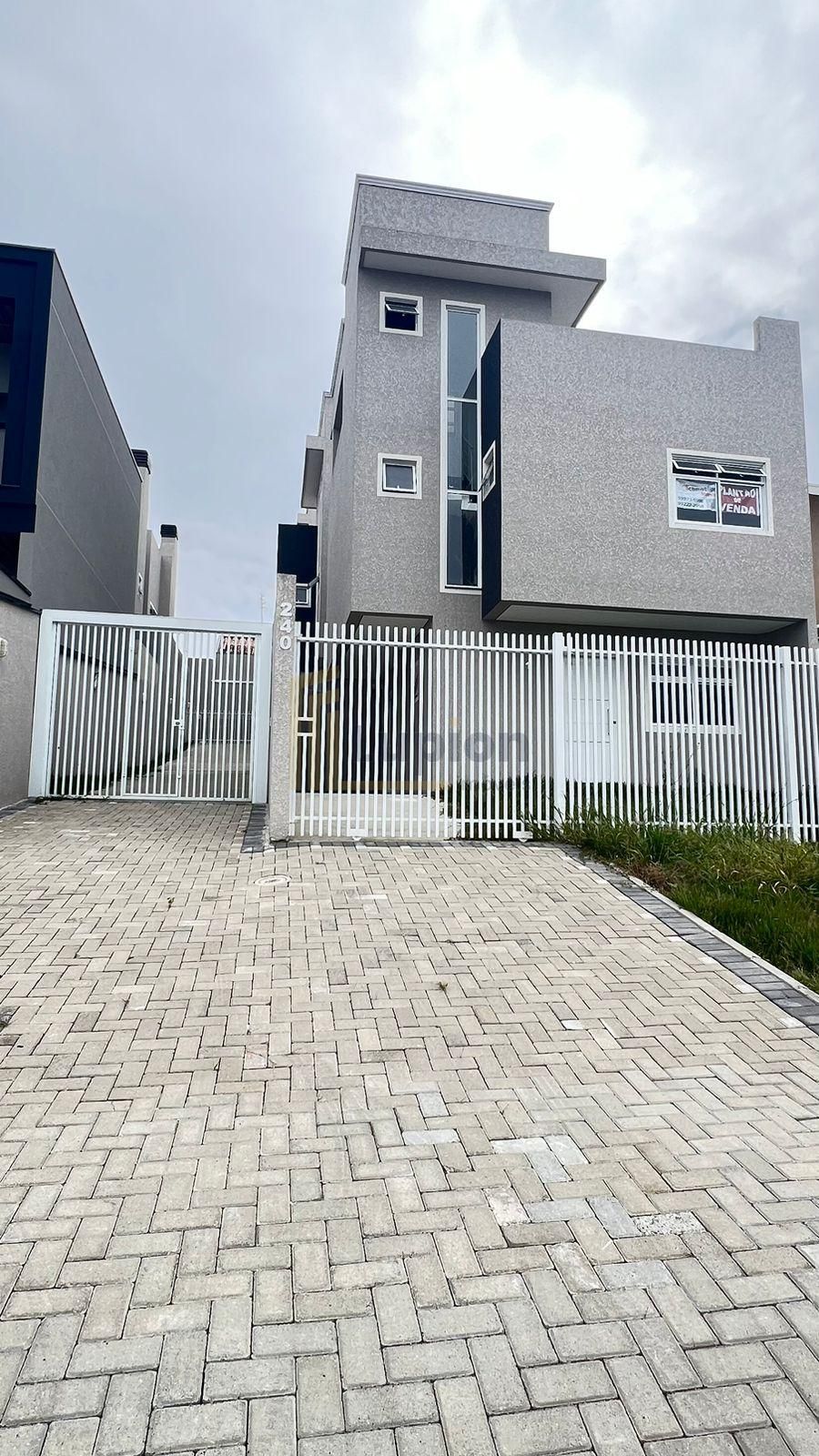 Sobrado Novo 3 Quartos no Xaxim  Condomínio Fechado com Ático ...