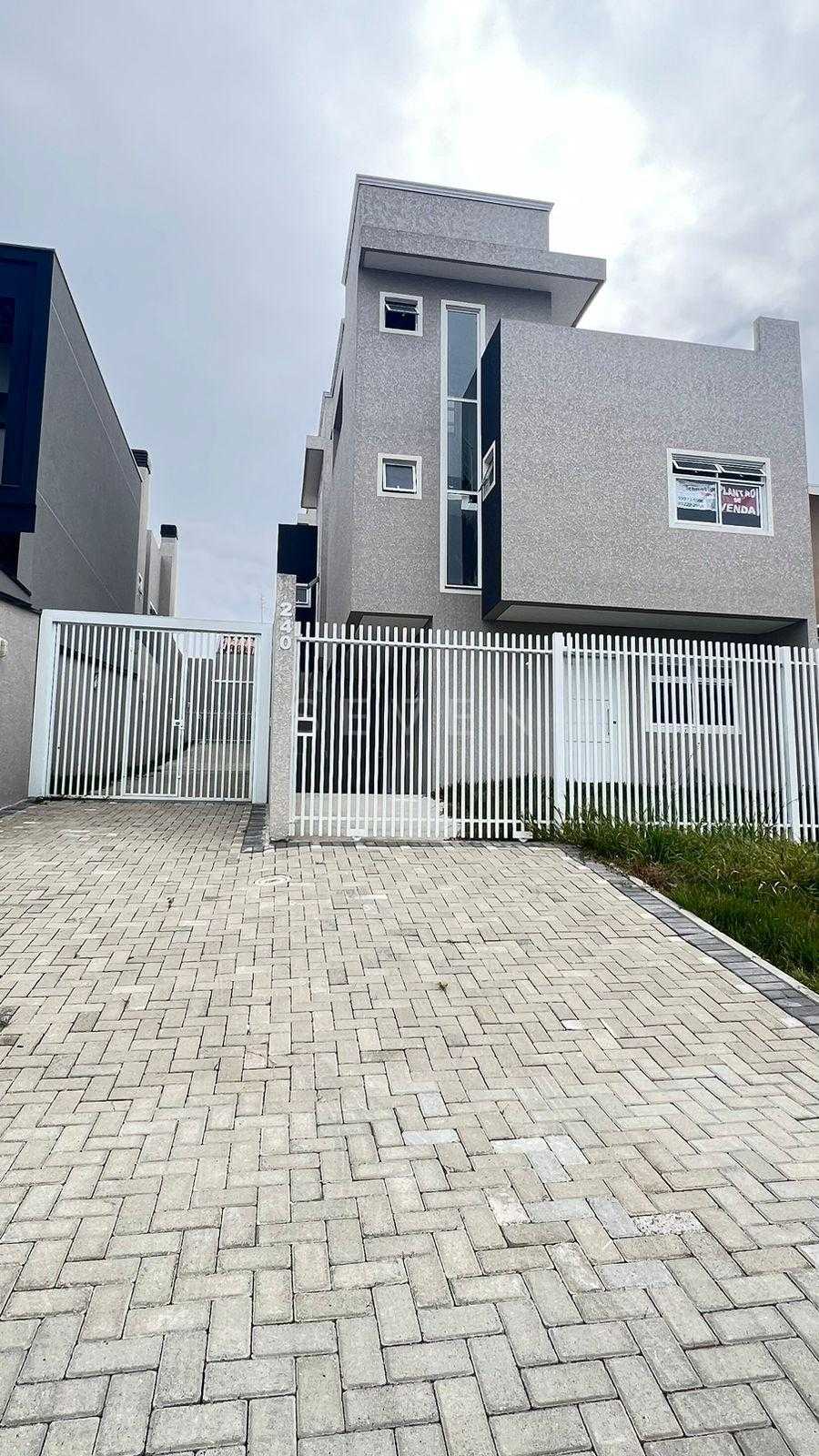 Sobrado Novo 3 Quartos no Xaxim  Condomínio Fechado com Ático ...