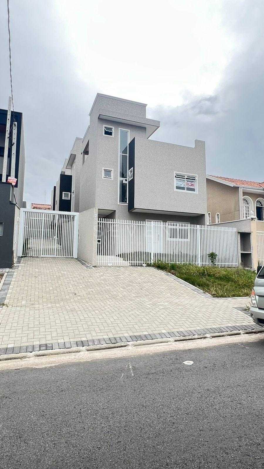 Sobrado Novo 3 Quartos no Xaxim  Condomínio Fechado com Ático ...