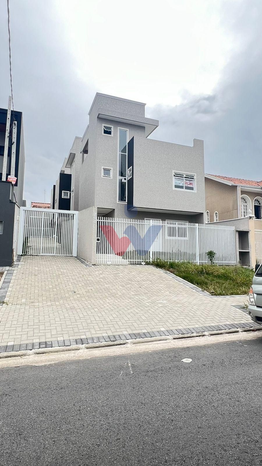 Sobrado Novo 3 Quartos no Xaxim  Condomínio Fechado com Ático ...