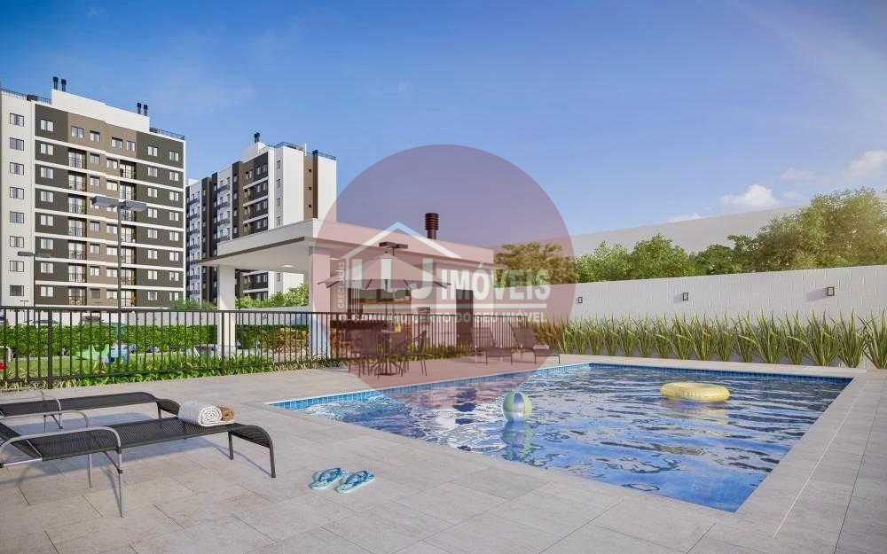 Apartamentos de 1 a 3 quartos no Novo Mundo com lazer completo em Curitiba