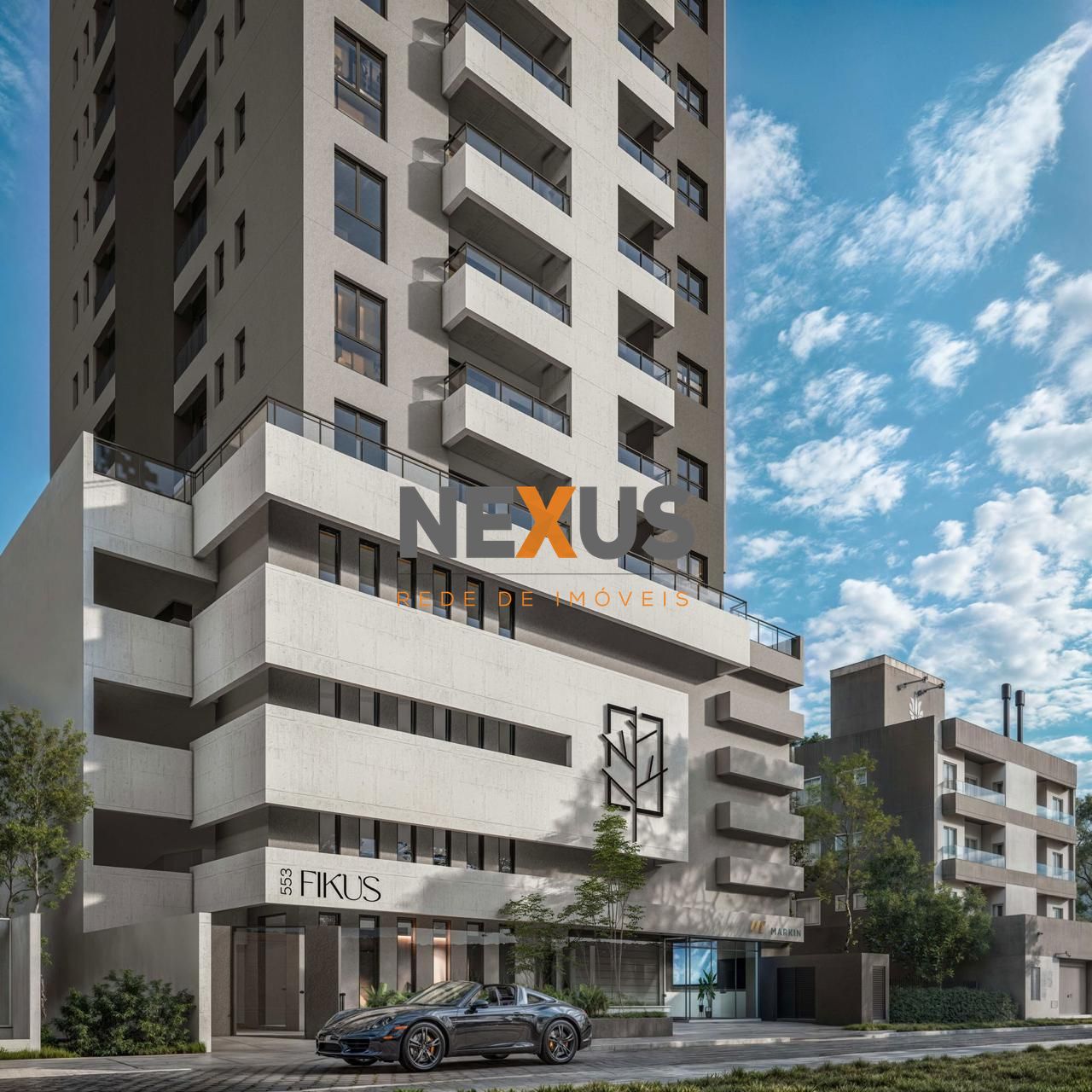 Apartamento à Venda no Fikus Residence Sofisticação e Lazer e...