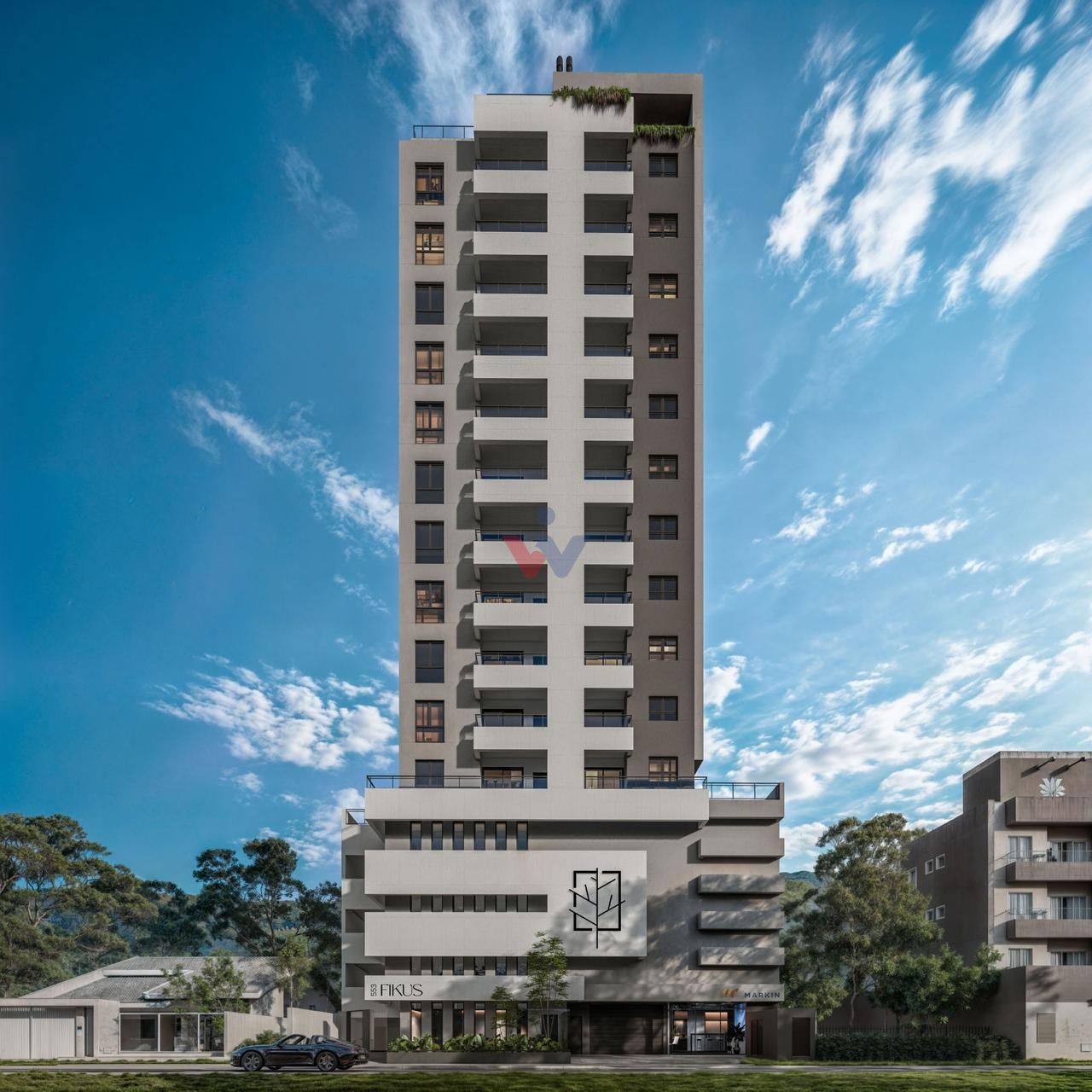 Apartamento à Venda no Fikus Residence  Sofisticação e Lazer e...