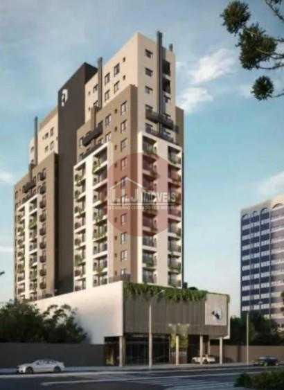 Stúdio 29,38 m  com sacada, churrasqueira e vista panorâmica no Água Verde