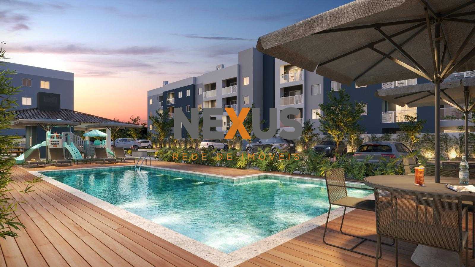 Lançamento em Praia de Leste  Apartamentos com Sacada e Churra...