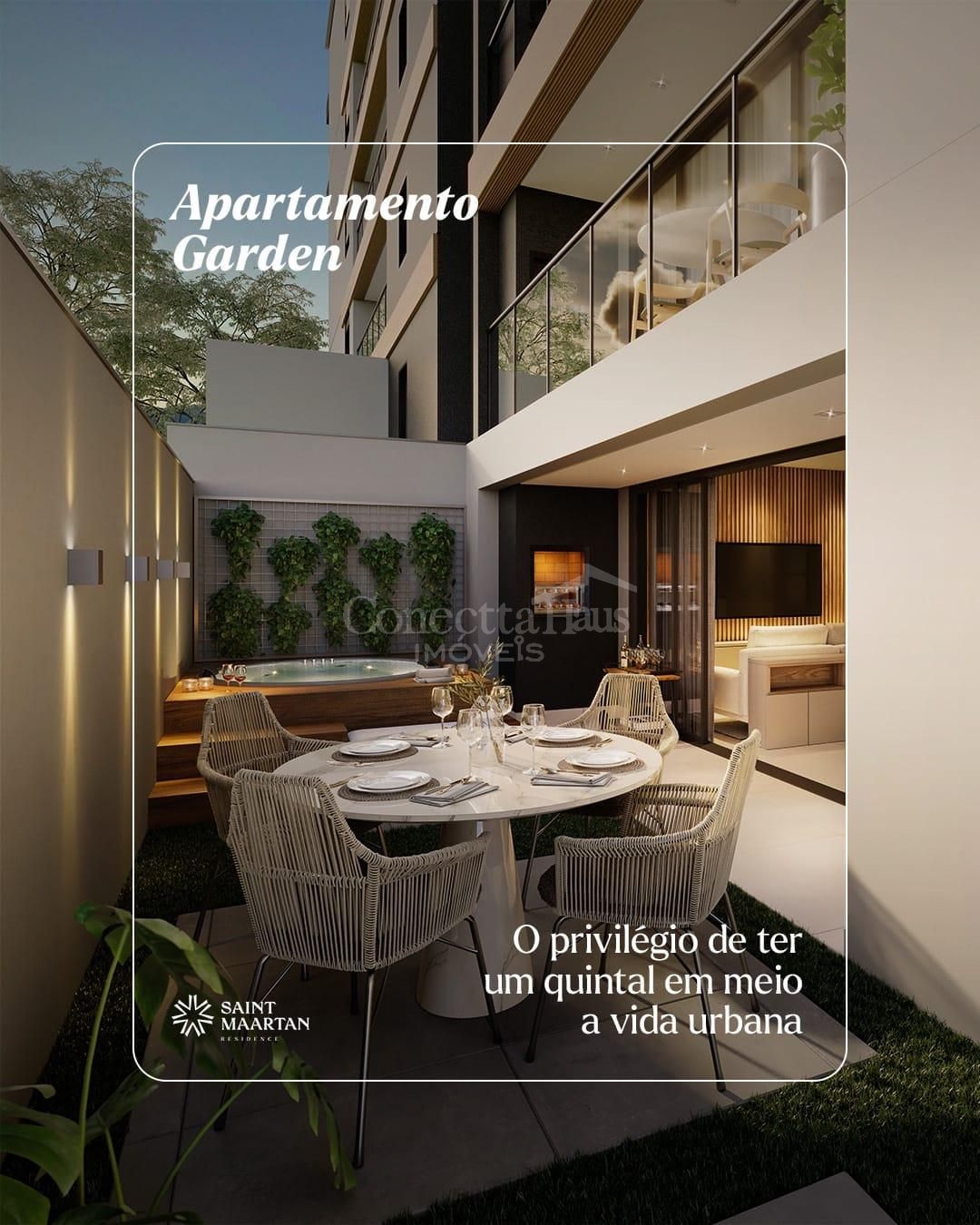 Apartamento Garden com grande 83 m , somente de área externa ,...