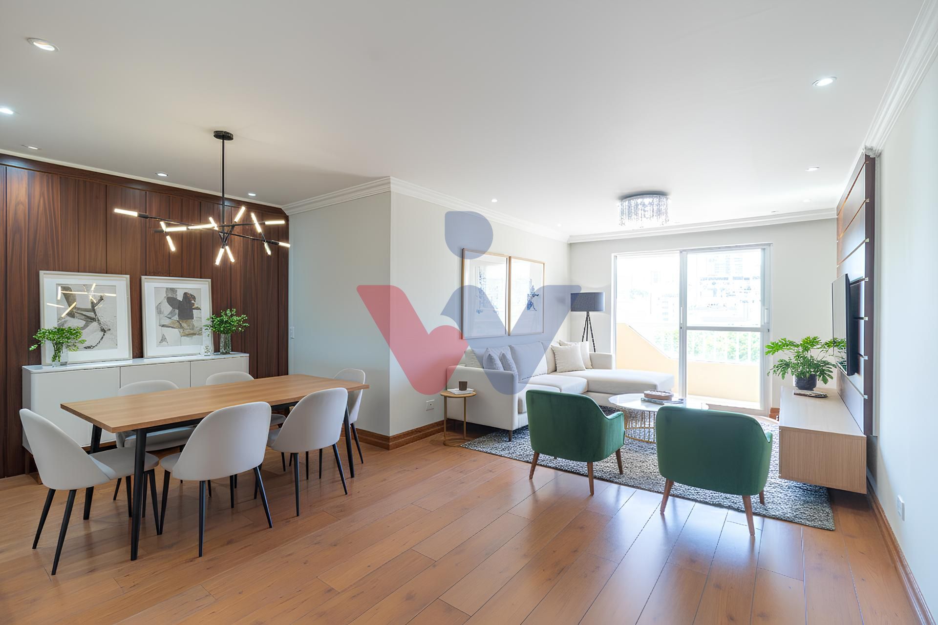 Apartamento com 101m  no Solare Di Vicenza, condom?nio clube n...