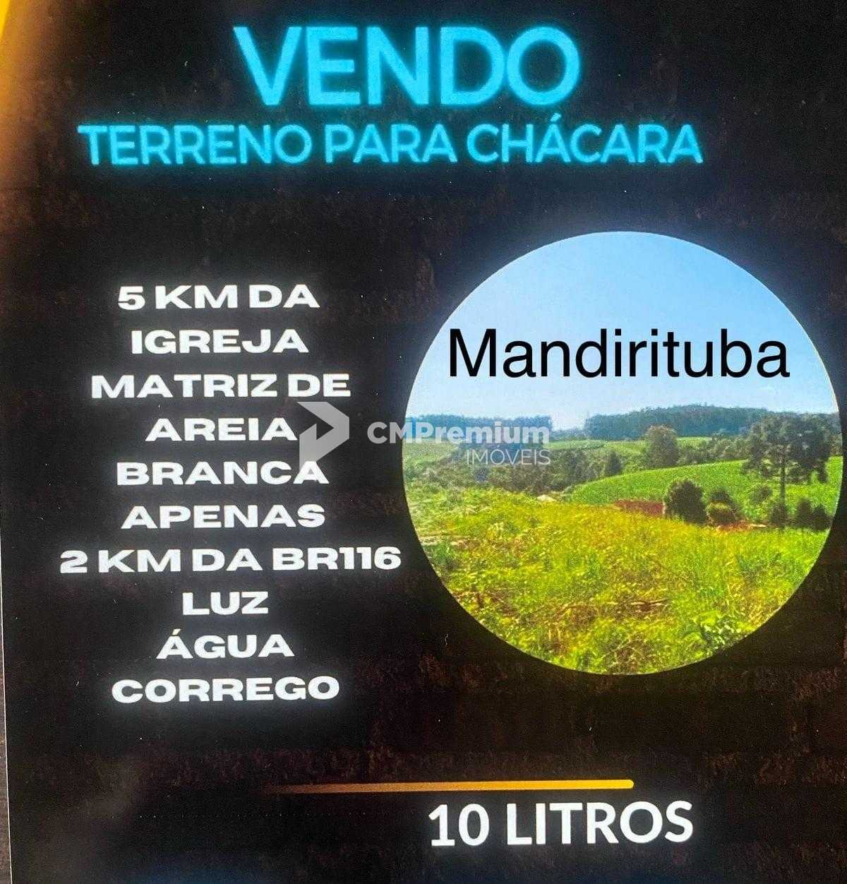 Terreno para Chácara em Mandirituba  6.050 m  Próximo à BR-116