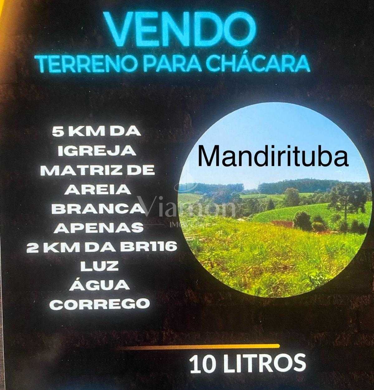 Terreno para Chácara em Mandirituba  6.050 m  Próximo à BR-116