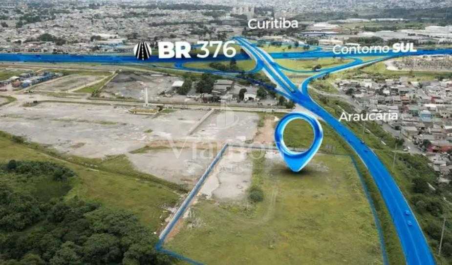 Terreno Industrial no CIC Curitiba com 18.000m  e 215m de Frente
