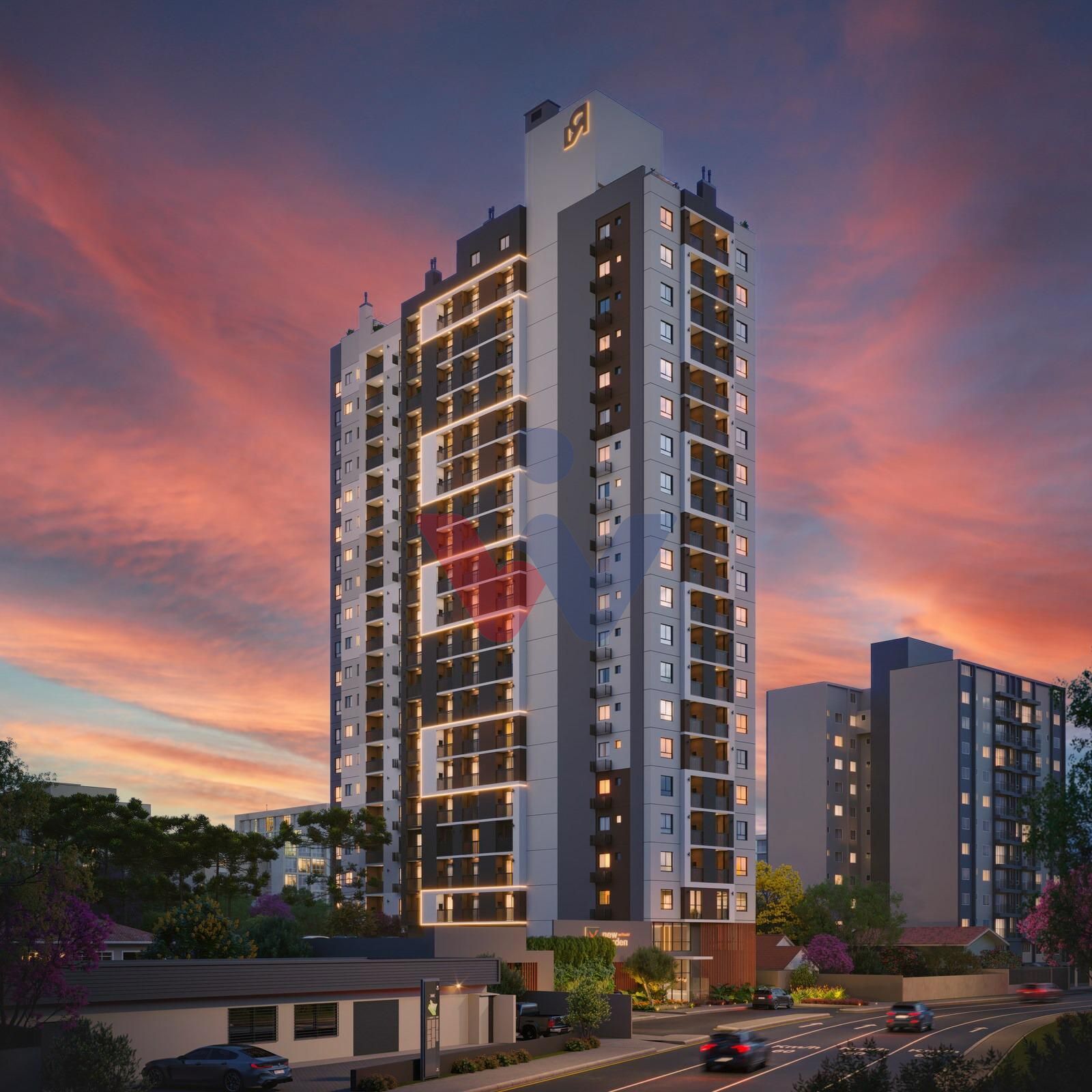 Apartamento com lazer completo a 3 quadras do Shopping Palladium