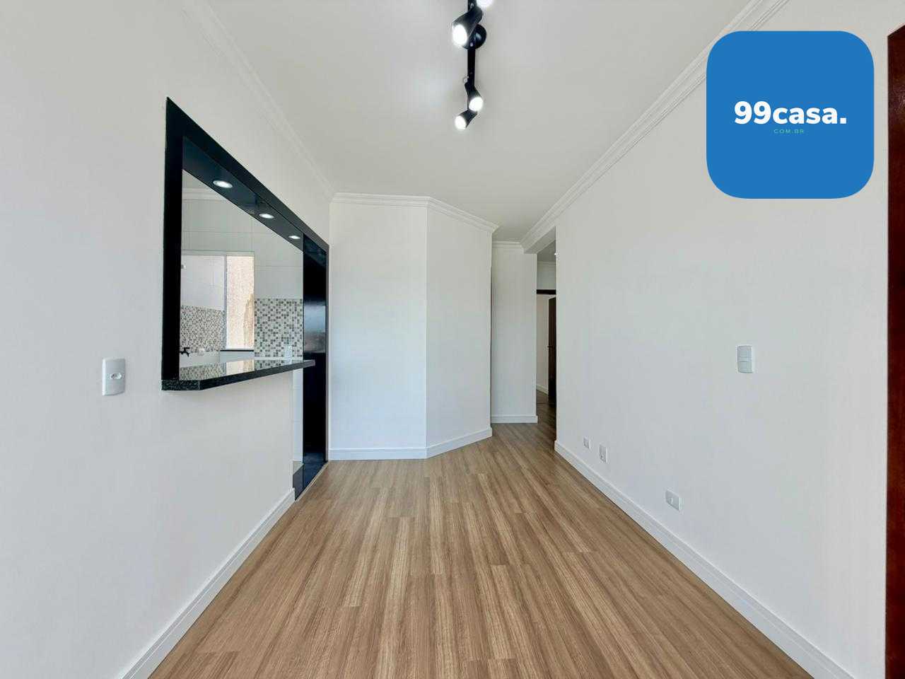 Apartamento no Primeiro Andar com Sacada e Churrasqueira  56,1...
