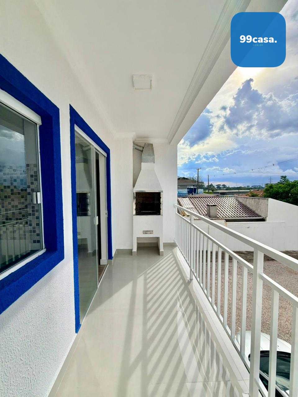 Apartamento no Primeiro Andar com Sacada e Churrasqueira  56,1...