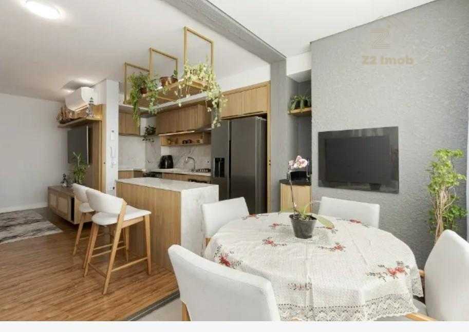Apartamento com 2 dormitórios à venda,77.00 m , Centro, CURITI...