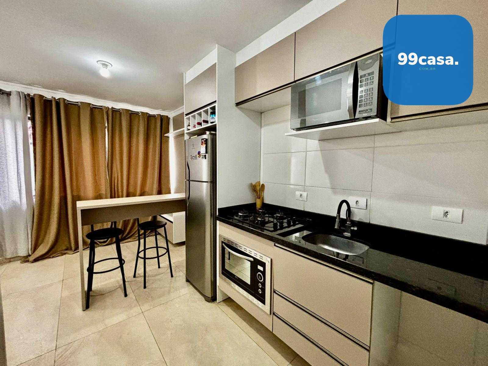 Studio Mobiliado no Portão, Próx. Shopping Palladium, R 215 mi...