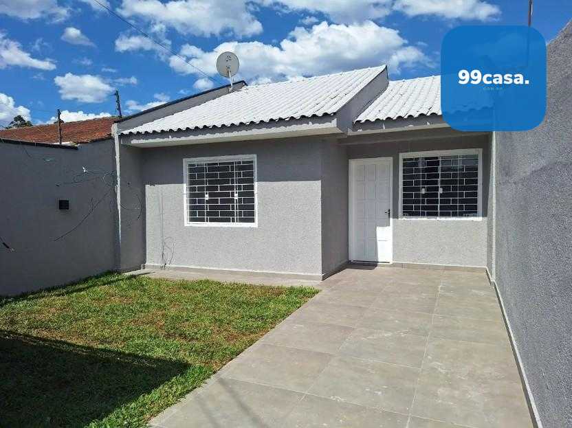 Sua primeira casa nova em Fazenda Rio Grande, 2 quartos, pront...