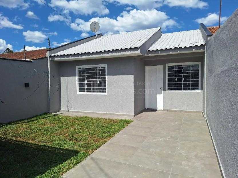 Sua primeira casa nova em Fazenda Rio Grande, 2 quartos, pront...