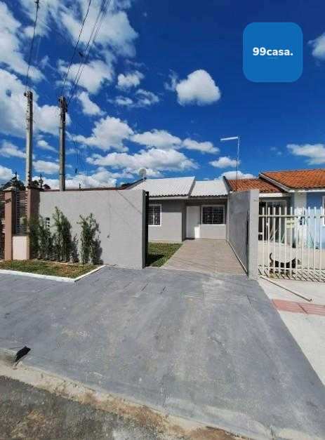 Sua primeira casa nova em Fazenda Rio Grande, 2 quartos, pront...